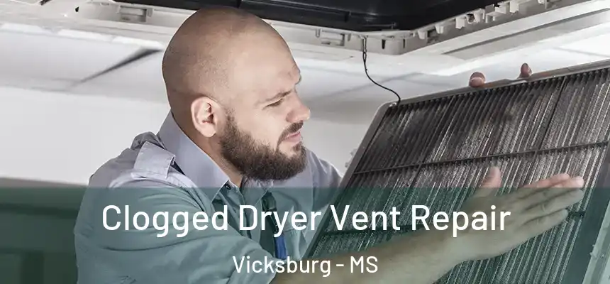  Clogged Dryer Vent Repair Vicksburg - MS