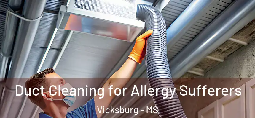  Duct Cleaning for Allergy Sufferers Vicksburg - MS